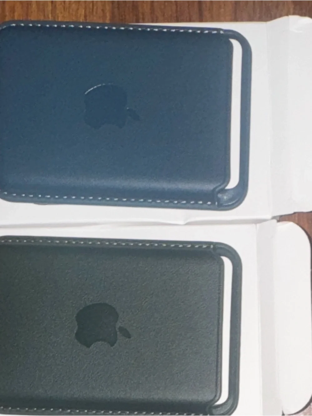 Apple MagSafe Leather Wallets - Black, Brown, Pink